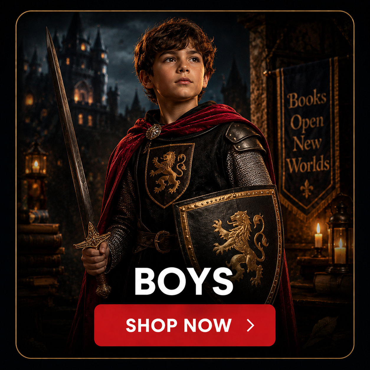 Shop Boys Book Week costumes